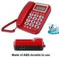 OTVIAP Large Button Corded Telephone, Desk Corded Landline Phone With