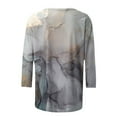 thumbnail image 4 of Pompotops T-shirt à Manches Courtes Col Rond Mode Été pour Femmes Liquidation, 4 of 5