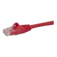 thumbnail image 3 of StarTech.com Câble Ethernet CAT6 4 Pieds, 10 Gigabit Snagless RJ45 650MHz 100W Patch Cordon, CAT 6 10GbE UTP Câble Réseau avec Soulagement de la Souche, Rouge, Testé contre les Duvets/câblage Certifié UL/tia - Catégorie 6 - 24AWG (N6PATCH4RD) - Câble Patch - RJ-45 (m) à RJ-45 (m) - 4 Pieds - Moulé - CAT - Rouge, 3 of 3
