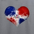 thumbnail image 3 of CafePress - Dominican Heart Zip Hoodie - Zip Hoodie, Classic Hooded Sweatshirt with Metal Zipper, 3 of 4