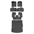 thumbnail image 2 of MAXLINER Tapis de Sol 3 Rangées et Cargo Liner derrière Ensemble de 2e Rangée Noir pour 2016-2021 Dodge Durango avec Sièges Baquets de 2e Rangée, 2 of 4