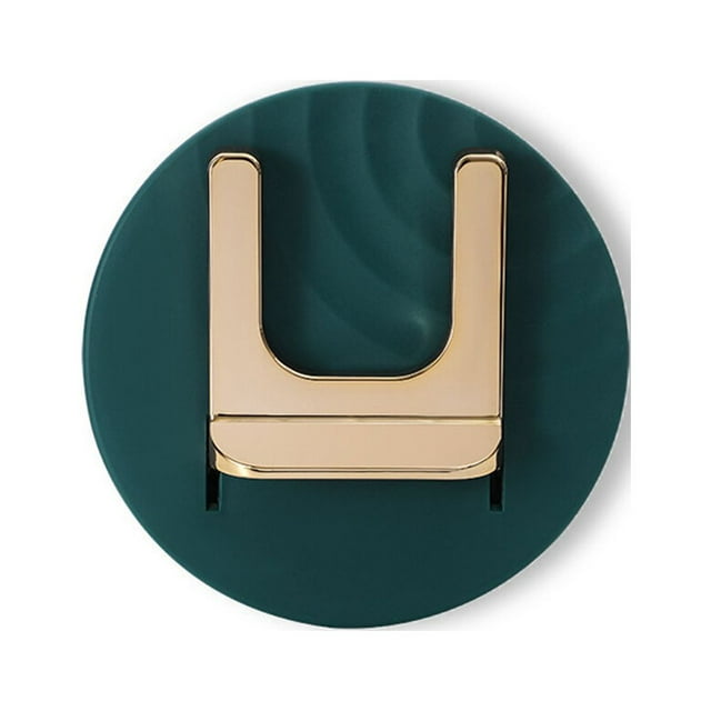 Advancent Secador de pelo, alisador autoadhesivo plegable, organizador de soporte, accesorios de soporte para inodoro de Hotel, suministros de Almacenamiento y organización del hogar