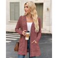 thumbnail image 4 of MISFAY Women's Cardigans Long Sleeve with Pockets - Open Front Lightweight Cardigan, 4 of 5