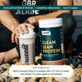 thumbnail image 3 of Nuzest - Pea Protein Powder - Clean Lean Protein, Premium Vegan Plant Based, Dairy Free, Gluten Free, GMO Free, Rich Chocolate, 40 Servings, 2.2 lb, 3 of 6
