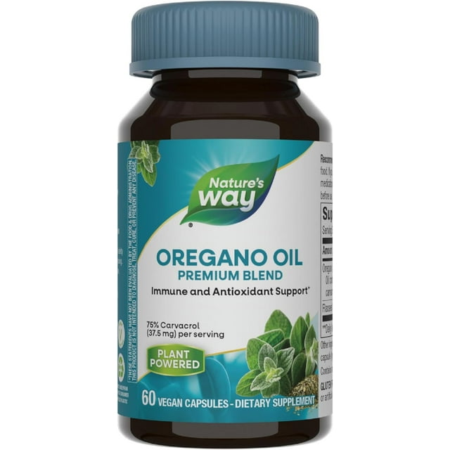 Nature's Way | Aceite de oregano suplemento para el apoyo inmunológico 60 cápsulas