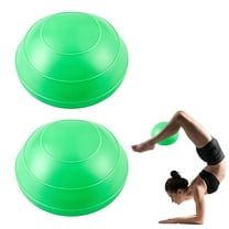 BESTSKY 2 Pcs Exercise Ball,6.3"*6.3"*3.15" Exercise Balls,Anti-Slip Texture Birthing Ball For Pregnancy,Green