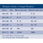 Breg Wraptor Ankle Stabilizer (Speed Laces, Large)