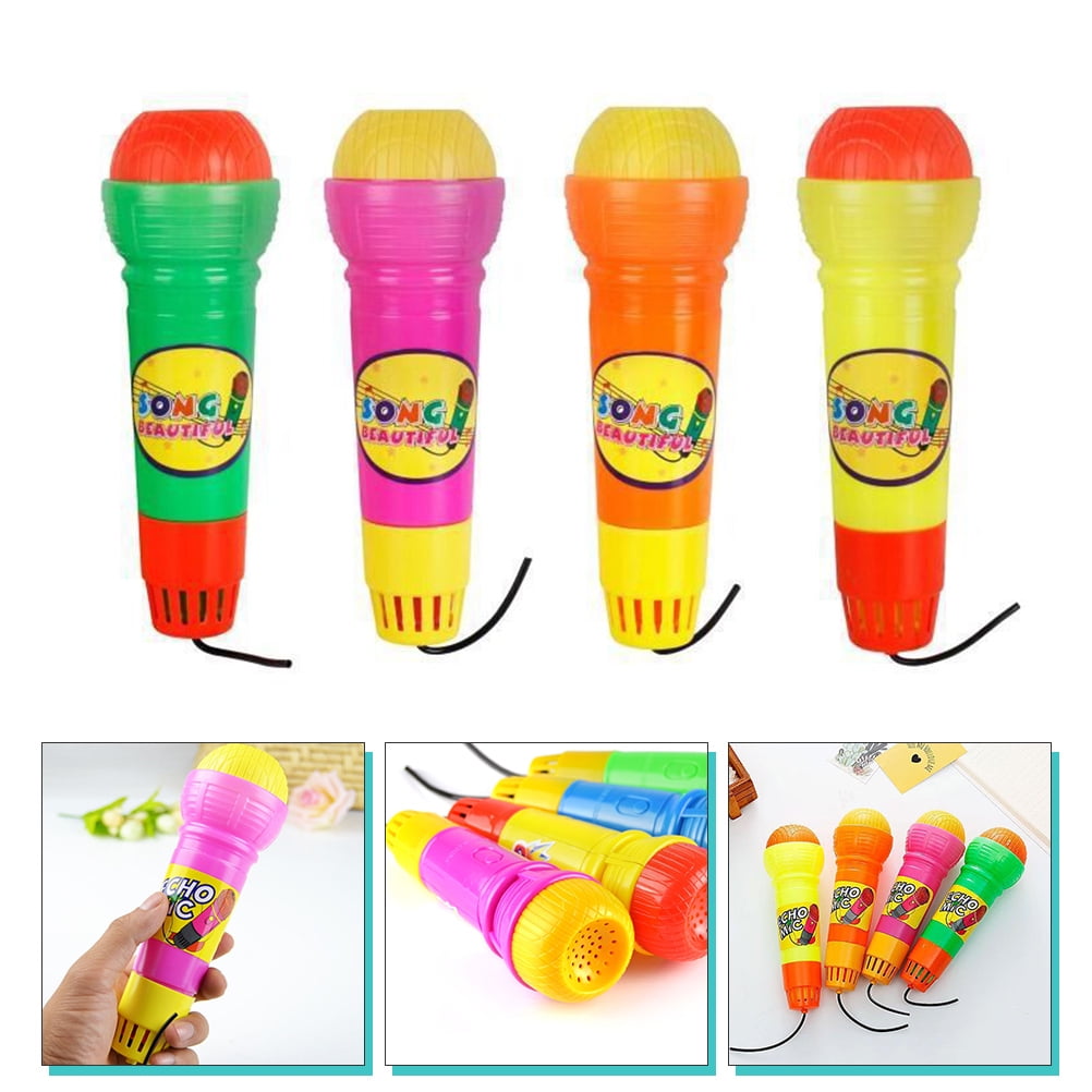 ik heb honger Zorgvuldig lezen natuurkundige 4pcs Kids Enlightening Educational Toys Echo Microphones (Random Color) -  Walmart.com