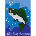 thumbnail image 1 of Jozie B 794 All About That Bass Flag, Large, 1 of 1