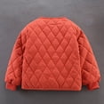 thumbnail image 5 of Annhoo Toddler Boys Girls Winter Warm Puffer Quilted Jacket Long Sleeve Button down Coats Casual Outwear with Pockets, 5 of 5