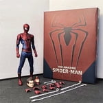 Amazing Spider Andrew  Movable Action Figure Model Replaceable Box Set