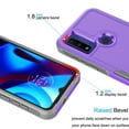 thumbnail image 3 of Tiflook For Motorola Moto G Pure/Moto G Power 2022 Case [Military Grade Drop Tested] Non Slip Textured Dual Layer Protective Hard Cover - Purple, 3 of 6