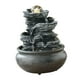 thumbnail image 2 of Fuente de cascada interior Strade Fareast Limited fuente de mesa bomba de agua con luces LED Estilo E, 2 of 8