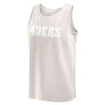 thumbnail image 2 of Men's Fanatics Cream San Francisco 49ers Elements Tank Top, 2 of 3