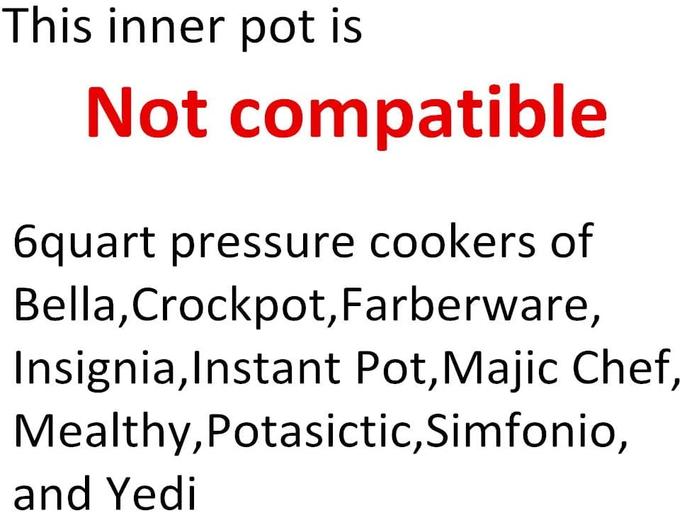 Kochen Power Cooker XL ErsatzInnentopf kompatibel mit 6 Quart