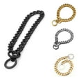 thumbnail image 1 of Collier en Acier Inoxydable-Kingswick Collier Chaîne pour Chien Collier Ras du Cou Non Abrasif Anti-Mastication Colliers en Métal en Acier Inoxydable Chaîne Ras du Cou pour Petits Moyens Grands Chiens, 1 of 19