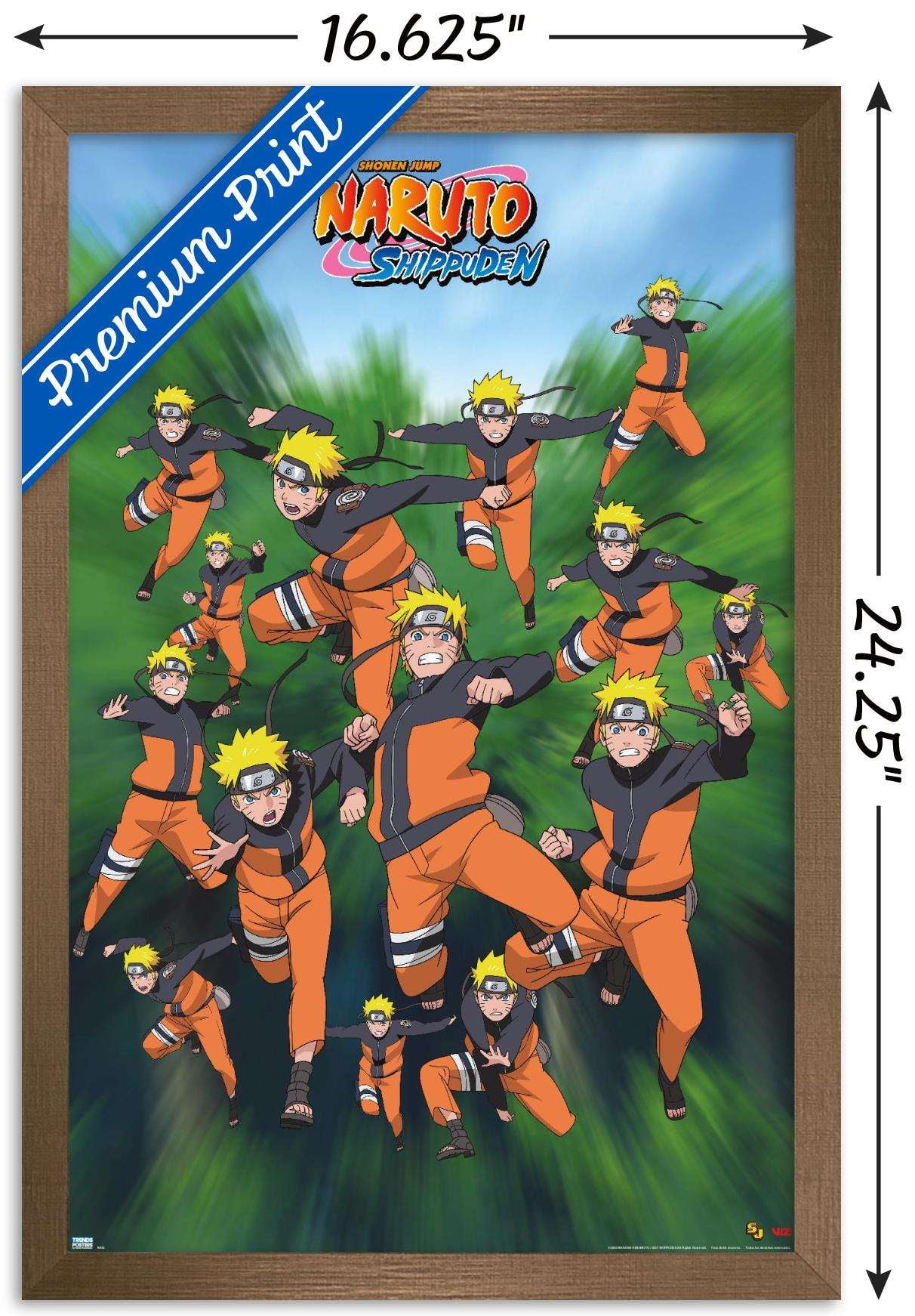 Naruto - Poses Wall Poster, 14.725