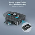 thumbnail image 5 of SmallRig Quick Release Clamp and Plate for Mirrorless and DSLR Cameras (Arca-type Compatible), 5 of 7
