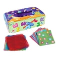 thumbnail image 2 of Caja de pañuelos para bebé para arrastrar, juguete Montessori de tejido arrugado, caja de pañuelos para bebé Espacio, 2 of 9