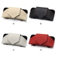 thumbnail image 4 of Scienceny Coche Sun Shadow Gafas Clip Cuero Auto Gafas de sol Anteojos Estuche Automotriz Interior Tarjeta Montura Titular Gris Type2 NO2 Scienceny VI015530-03, 4 of 6