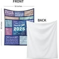 thumbnail image 4 of Graduation Decorations Class of 2025 Graduation Gifts for Him Her College Graduation Gifts for Women Men 2025 Senior Middle High School Master Phd Nurse 5th 8th Grade Graduate Throw Blanket 50"×60", 4 of 6
