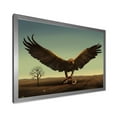 thumbnail image 2 of Designart 'Open Wings Roc Bird in Wild' Farmhouse Framed Art Print, 2 of 4