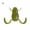 G, variant on Topwater Frog Lure Fishing Bait Lifelike Kicking Leg Action for Bass and Pike Soft Plastic Hollow Body Floating Surface Lure Weedless Tackle Gear 35mm