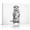 A, variant on XaaKee Canvas Wall Art Prints Otter Bathroom Animal Black And White Whimsical Sketch Inner Framed 18*12Inch