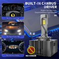 thumbnail image 3 of 2 Bombillas LED D3S para Faros Delanteros HID Canbus para Coche, 1:1 A Turbo, para Coche, Xenón, Plug & Play, 3 of 5