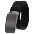 thumbnail image 1 of Cinturón elástico de golf, 2 cinturones de nailon con trinquete para hombre, informal, ajustable para adaptarse, 1 of 1