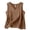 Brown, variant on Cotton Linen Tank Tops Sleeveless Tee Shirt Womens Cotton Linen Sleeveless Tank Tops Cotton Linen Tank Tops for Women Fashion Cotton Collared Blouse Round Neck Cotton Linen Beige 2xl