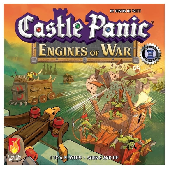 Juego de mesa Fireside Games Castle Panic Engines of War Exp