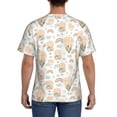 thumbnail image 2 of Rocae Air Balloon and Flower for Men's Moisture-Wicking Crew Tee - T-Shirt for Sports, Outdoor Activities, and Casual WearXX-Large, 2 of 9