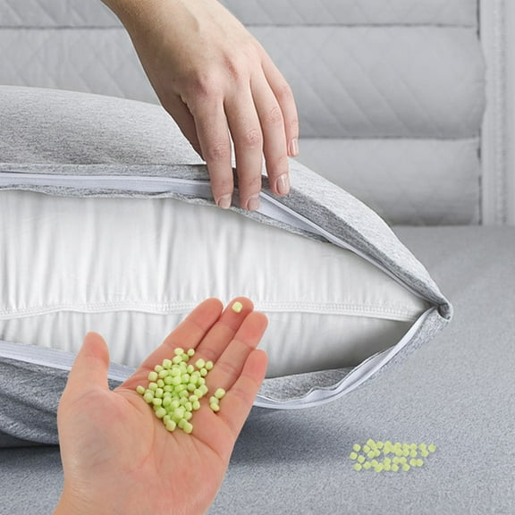 Raindrops Plush Bean Bag Chair Filling Beads 1 Pack Light Green Foam Pellets for Comfortable Cushion Support