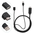 thumbnail image 7 of USB Female to Hdmi Male, 2 in 1 1080P USB Female to HDMI Male HDTV Adapter Cable Cord for IPhone Android, 7 of 7