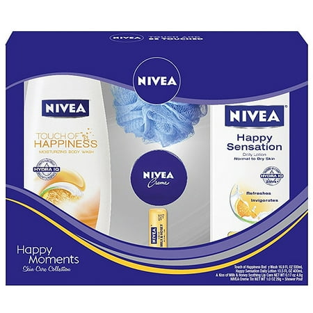 Nivea Happy Moments Skin Care Collection, 5 pc