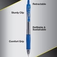 thumbnail image 3 of Bolígrafos de gel PILOT G2 azul punta gruesa de 1 mm, tubo de 48, 3 of 7