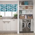 thumbnail image 5 of LALILO Kitchen Curtains and Valances Set of 3 36" Ethnic Window Treatment Tiers for Window Decor, 5 of 5