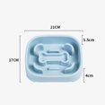 thumbnail image 5 of Comedero para perros azul cielo Antideslizante, Anti asfixia, Cuenco para perros de comida lenta saludable para interiores, 5 of 5