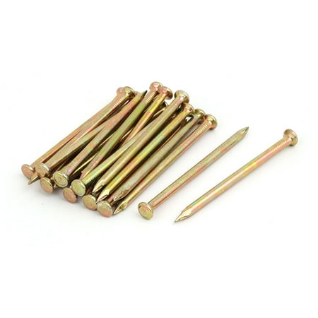 Fiber Concrete Cement Wall Steel Point Tip Wire Nails 80mm Length