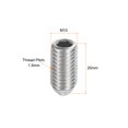 thumbnail image 2 of Ball Point Set Screws, M10 x 20mm 304 Stainless Steel Metric Spring Hex Socket Screw 10pack, 2 of 7