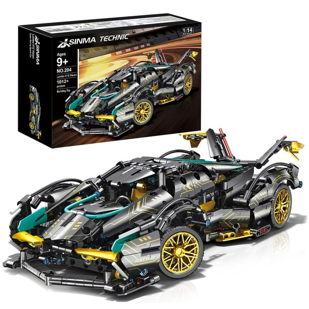 Building Blocks Toy JSINMA Technic Sports Car, 10-12 unidades