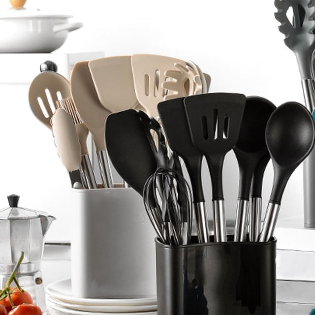 Del Utensilio De Cocina, Cubo Cuadrado Del Silicón Del Acero Inoxidable De Los Utensilios De Cocina Para El Hogar