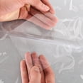 thumbnail image 1 of HEANUJJ 1Pcs Textured Window Film Frost Window Film White PET Decorative Electrostatic Adhesion for Study Room, 1 of 8