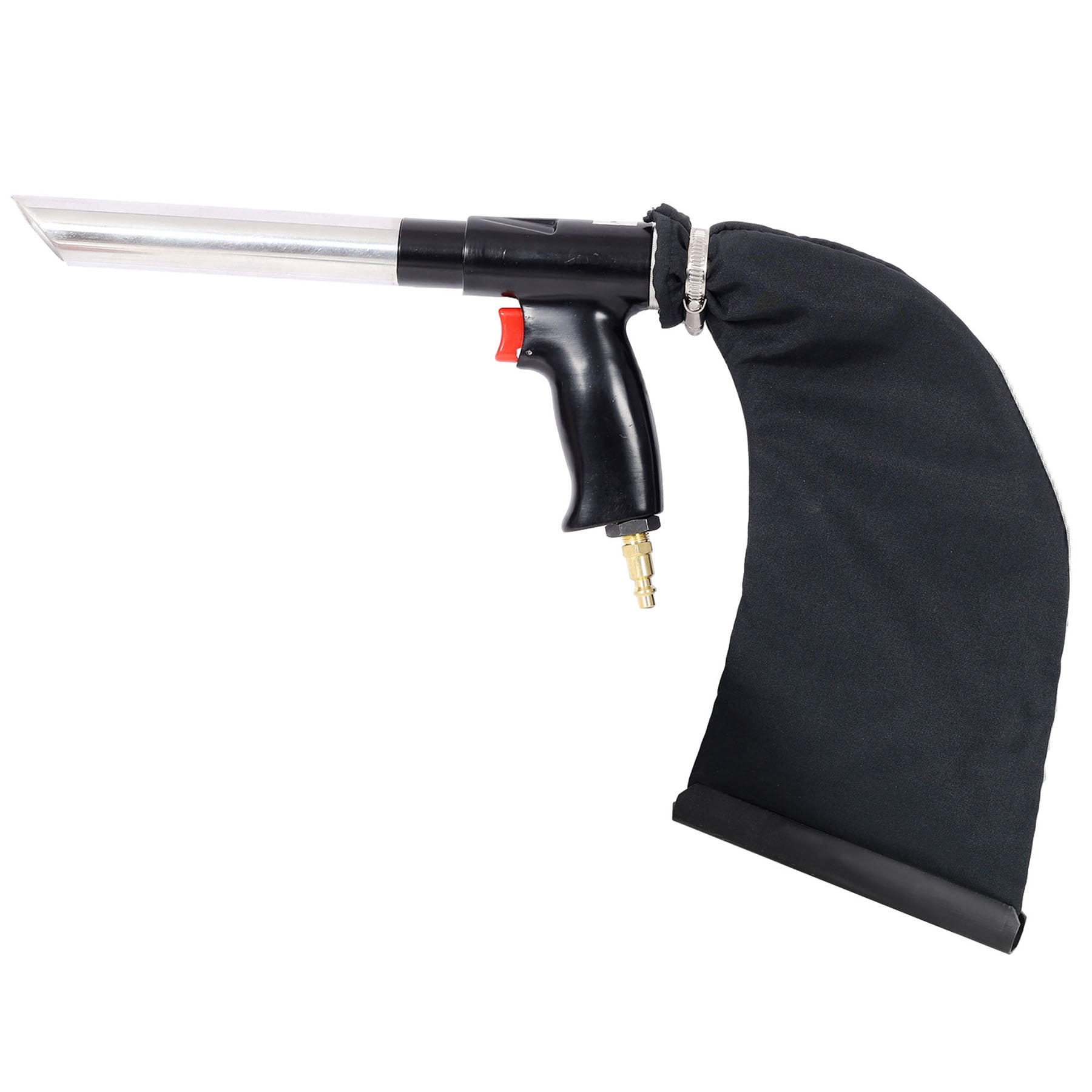 Hand Held Air Vacuum And Blow Gun Kit With Pneumatic Tool For Dust Cleaning And Workshop Use
