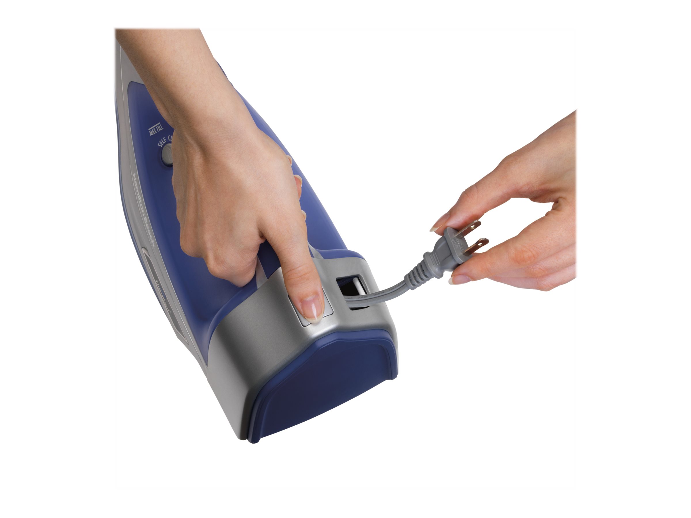 Hamilton Beach Durathon Garment Iron 19804 with Retrac Cord Blue -  Walmart.com