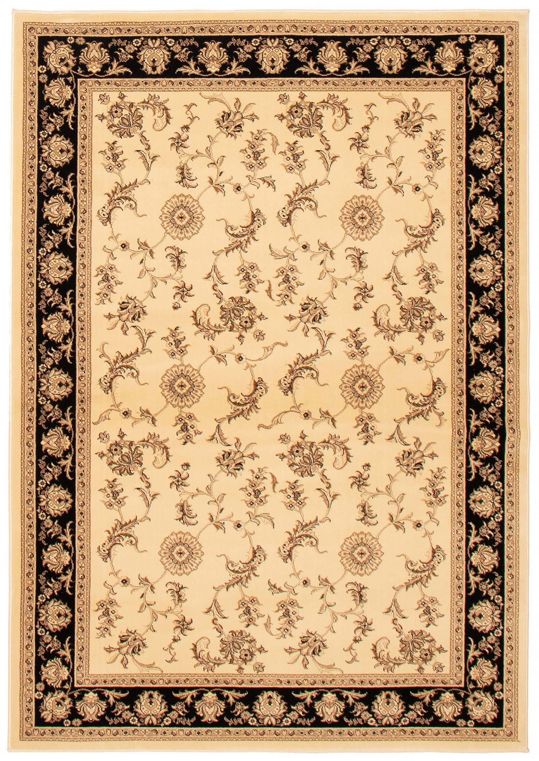 Tapis ECARPET Lotus Crème 5'3" x 7'6"