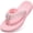 PINK, variant on X STQ Flip Flops Kids Fashion Sandals Summer Beach Non Slip Little/Big Kids Lightweight Soft Bathroom Pool Swimming Shower Home House Sport Pink Size 4 Big Kid