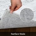 thumbnail image 6 of HOMERRY Runner Rug 2'x 10' Rug for Living Room Bedroom Rug Non Slip Bathroom Rugs Modern Bordered Gray Thin Indoor Carpet, 6 of 6