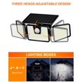 thumbnail image 2 of Luces solares INCX 156 LED 3000 lm con sensor de movimiento, paquete de 2, 2 of 7